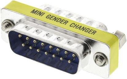 Produktbild RS PRO M-M Gender changer 15-polig