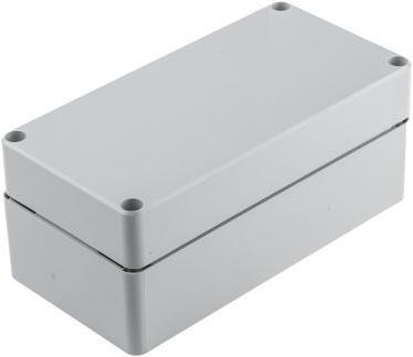 Actual product image Fibox ABS enclosure w/grey lid,160x80x65mm (Housing)