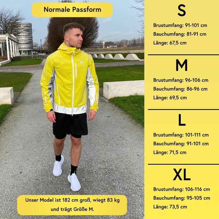 Produktbild Valkental Funktionale & reflektierende Softshelljacke für Outdooraktivitäten - Herren (M)