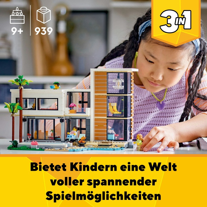 Produktbild LEGO Modernes Haus (31153, LEGO Creator 3-in-1)