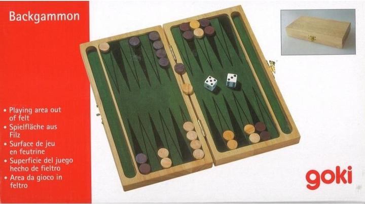 Produktbild Goki Backgammon (Deutsch, 2 Spieler)
