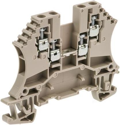 Actual product image Weidmüller WDU1.5ZZ 2 in 2 out terminal,18A