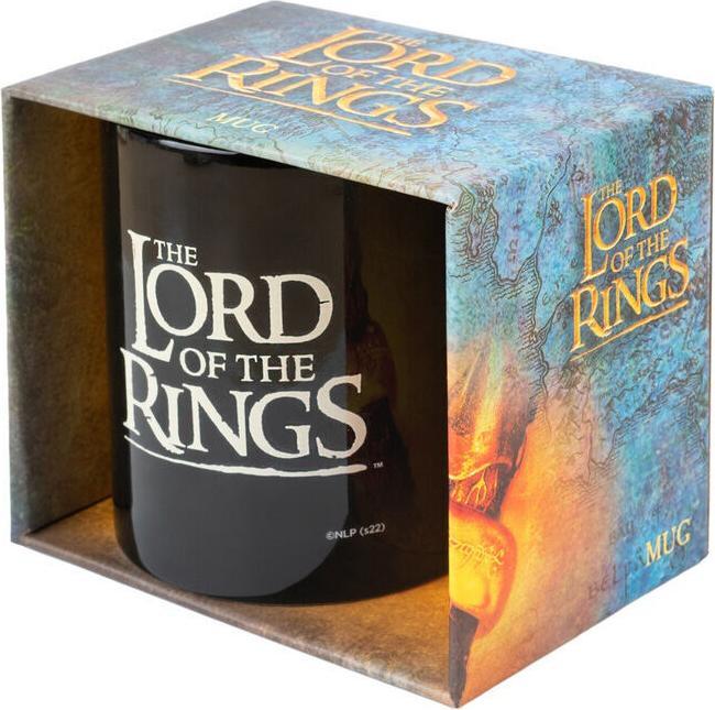 Actual product image Grupo Erik The Lord of The Rings Ceramic Mug | 35 cl - 350 ml | 3.74 x 3.15 inch - 9.5 x 8 cm | Lord (350 ml)