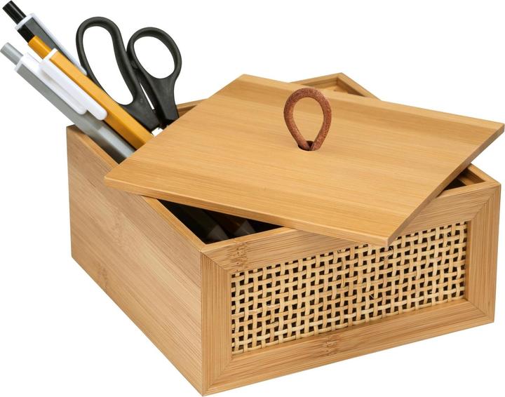 Actual product image Wenko Bath box with lid Allegre