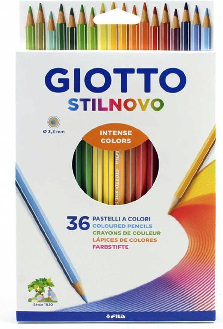 Immagine prodotto Giotto Stilnovo matite colorate scatola di cartone multicolore, 36 pezzi (36 x)