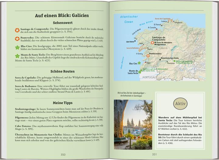 Produktbild Reise-Handbuch Reiseführer Nordspanien und der Jakobsweg (Deutsch, Marion Golder, 2024)