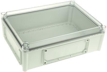 Productafbeelding Fibox IP67 behuizing met helder deksel, 380x280x130mm (Huisvesting)