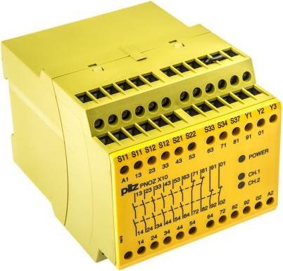 Produktbild Pilz Not-Halt-Schaltgerät PNOZ X10 24Vdc