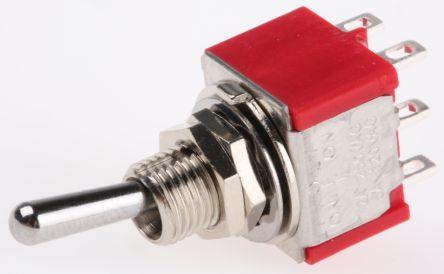 Image du produit RS PRO Interrupteur A Souder 2p On-Off-On