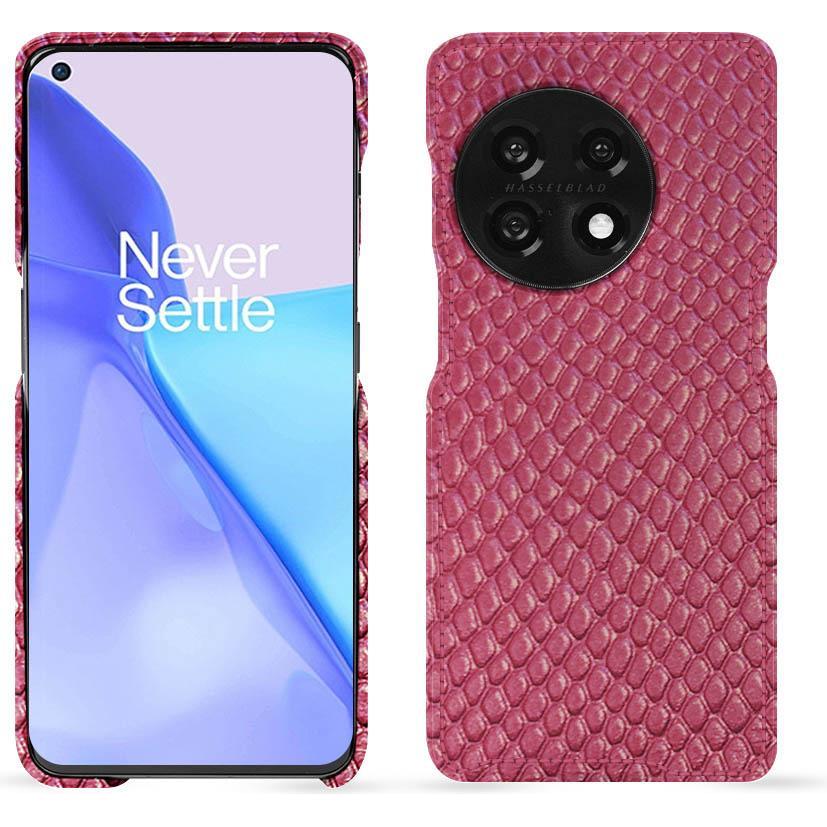 Noreve Lederschutzhülle (OnePlus 11), Smartphone Hülle, Rosa
