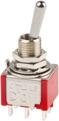 RS PRO Interrupeteur A Souder 2p On-On