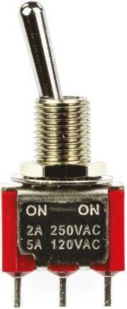 Produktbild RS PRO Kippschalter 1-polig E-E 2A 250VAC