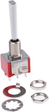 Produktbild RS PRO Kippschalter 2-polig E-A-E 2A 250VAC