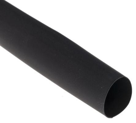 Actual product image RS PRO Black std heatshrink sleeve,12.7mm bore