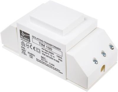 Actual product image Block Isolation transformer,100VA 2x115V o/p