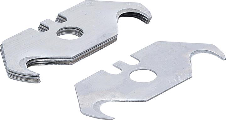 Actual product image BGS Hook Blade Set 19 mm 5 pcs. (Replacement blade)