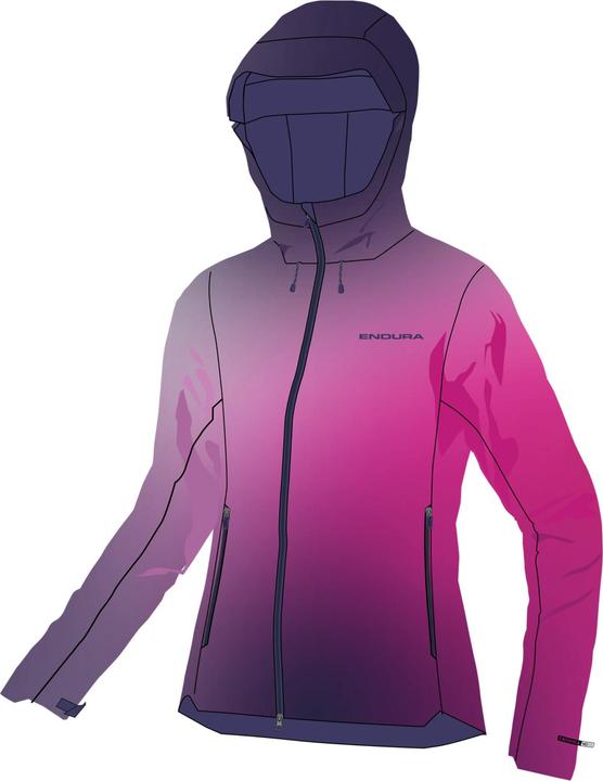 Actual product image Endura Women's waterproof jacket MT500 (XL)