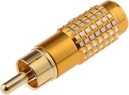 Produktbild RS PRO Phonostecker farbig vergoldet Kont. gold