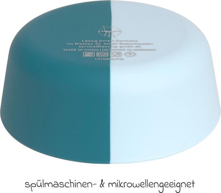 Produktbild Lässig 3-tlg Esslern-Set Silikon - Teller + Schale
