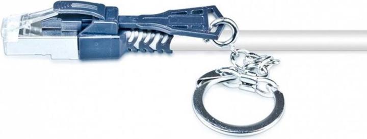 Produktbild Wirewin Patchkabel Securelock Cat.6A, 5 m Grau (S/FTP, CAT6a, 5 m)