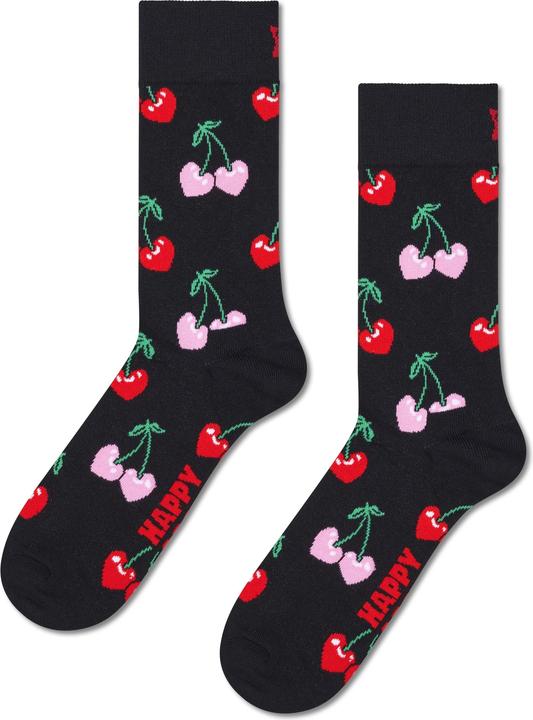 Happy Socks Cherry Heart Sock (Confezione singola, 36 - 40)
