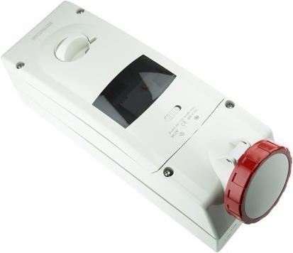 Produktbild RS PRO IEC309 Steckdose schaltbar 3PN+E 32A rot
