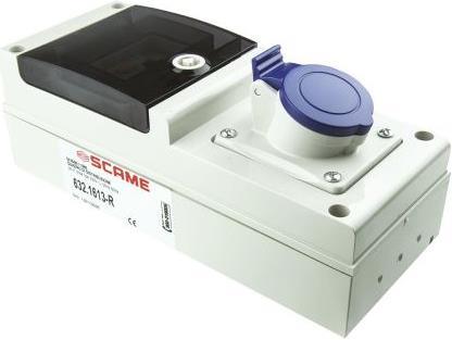 Produktbild RS PRO RCD Baugruppe 2P+E 16A 230V blau