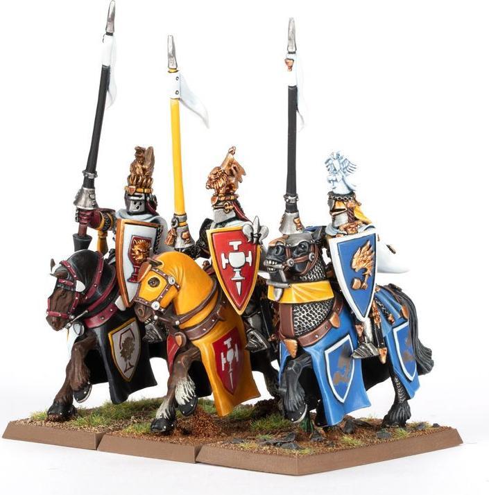 Produktbild Games Workshop Warhammer ToW - Kingdom of Bretonnia Chevaliers du Graal (Metall)