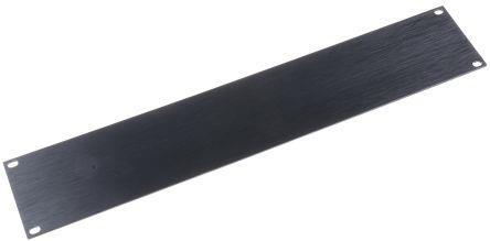 Produktbild RS PRO 19" Frontplatte 2HE schwarz