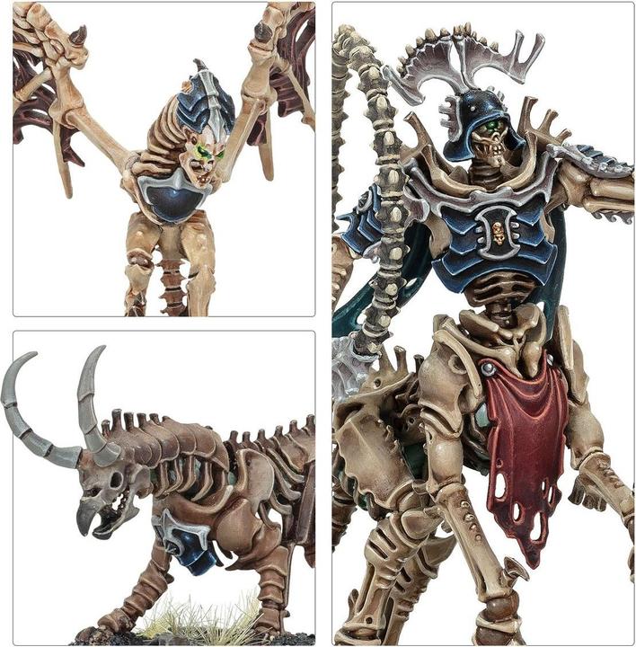 Actual product image Warhammer Fantasy Age of Sigmar - Spearhead Ossiarch Bonereapers: Kavalos Vanguard (Plastic)