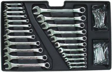 Actual product image RS PRO 43pcs combination spanner tray (21 mm)