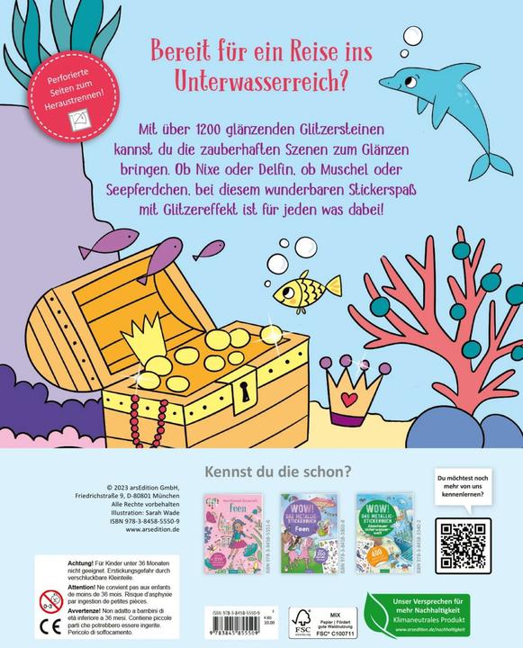 Actual product image My Diamond Sticker Book - Mermaids