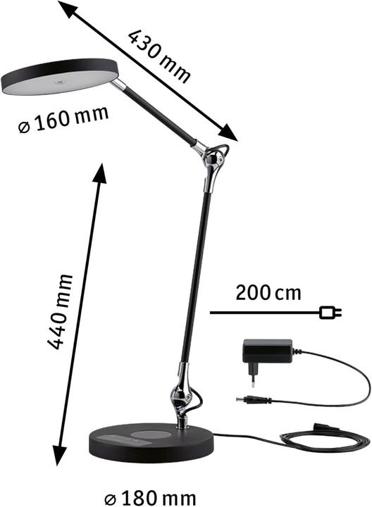 Actual product image Paulmann Numis incl. wireless charging (1150 lm)
