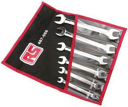 Productafbeelding RS PRO Steeksleutelset metrisch 6 stuks