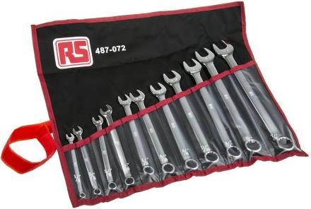 Produktbild RS PRO Gabelringschlüssel Satz zöllig 11-teilig (1 7/8")