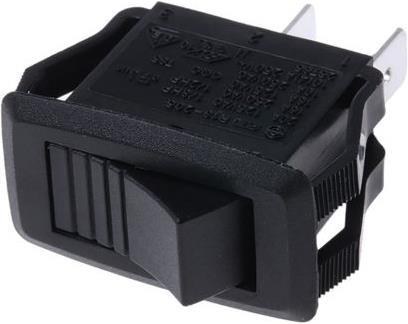 Produktbild RS PRO Wippschalter 1-polig E-A 27,6x13,8mm sw