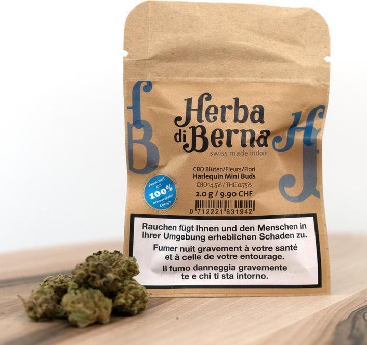 Produktbild Herba di Berna Harlequin Indoor Mini-Buds (2 g, Indoor)