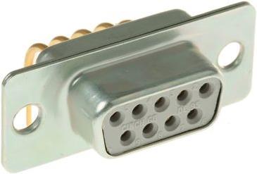 Produktbild RS PRO Sub-D Buchsenstecker LP 9-polig 90°