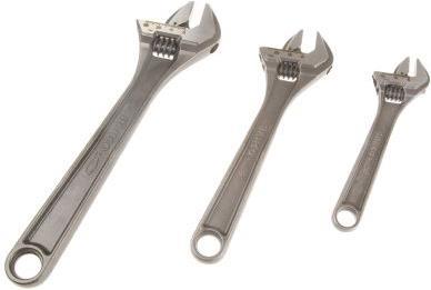 Produktbild Bahco Satz Rollgabelschlüssel der 80er-Serie mit Zentralmutter, Standard - 3-teilig (20 mm, 27 mm, 31 mm)