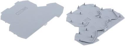 Produktbild Wago Reihenklemmen-Abschlussplatte 0,8mm grau (Diverse)