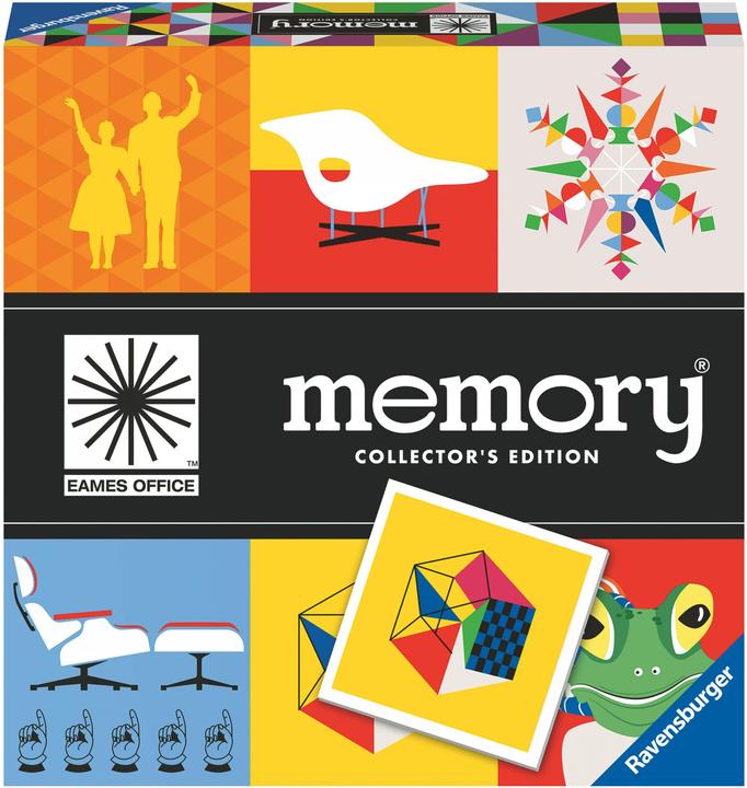 Ravensburger Collector's memory EAMES (Dutch, English, French, German, Italian, Portuguese, 2 - 6 Players)