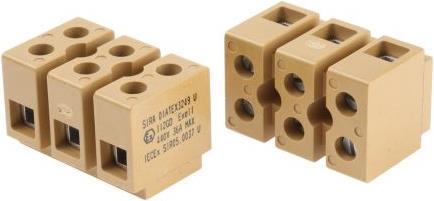 Produktbild Weidmüller Klemmenleiste MK 6/3 3-polig