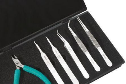 Produktbild Weller Erem ESD Werkzeugsortiment 6-teilig (Pinzette)