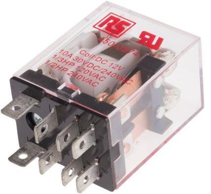 Produktbild RS PRO Steckrelais+LED 10A 12VDC