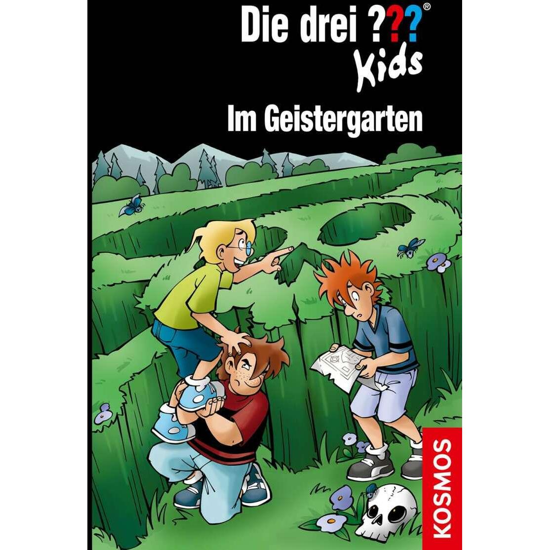 Die drei??? Kids, 89, Im Geistergarten, Kinderbücher von Boris Pfeiffer, Stefani Kampmann