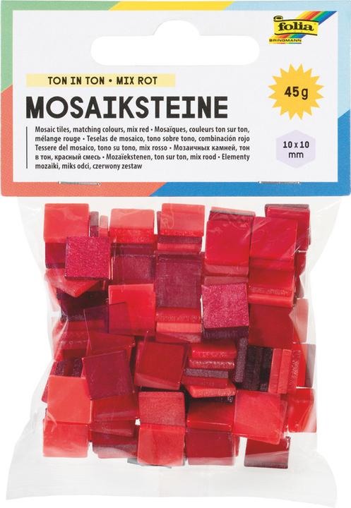 Produktbild Folia Mosaiksteine TON IN TON MIX, 45g, 10x10mm