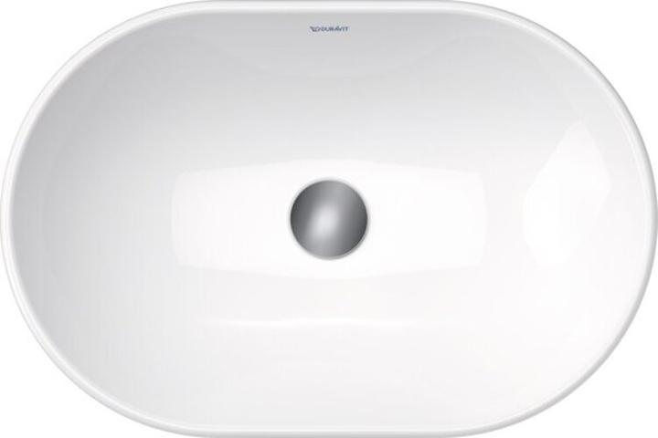Actual product image Duravit Countertop basin D-NEO 600x400mm o ÜL without tap hole bench white (400 mm, 600 mm)