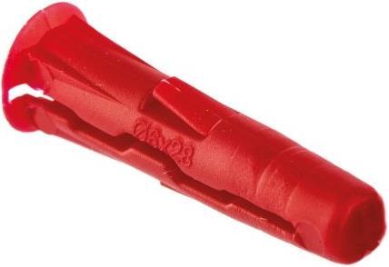 Produktbild Rawl Fixings Dübel rot 6mm 6x28mm (288 Stk.)