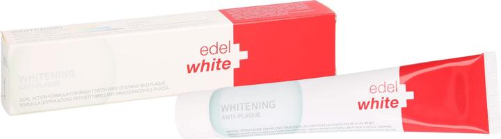 Produktbild Edel + White Anti-Plaque und Whitening Zahnpasta (75 ml)