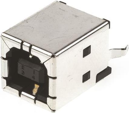 Produktbild TE Connectivity USB Type B Buchse vertikal